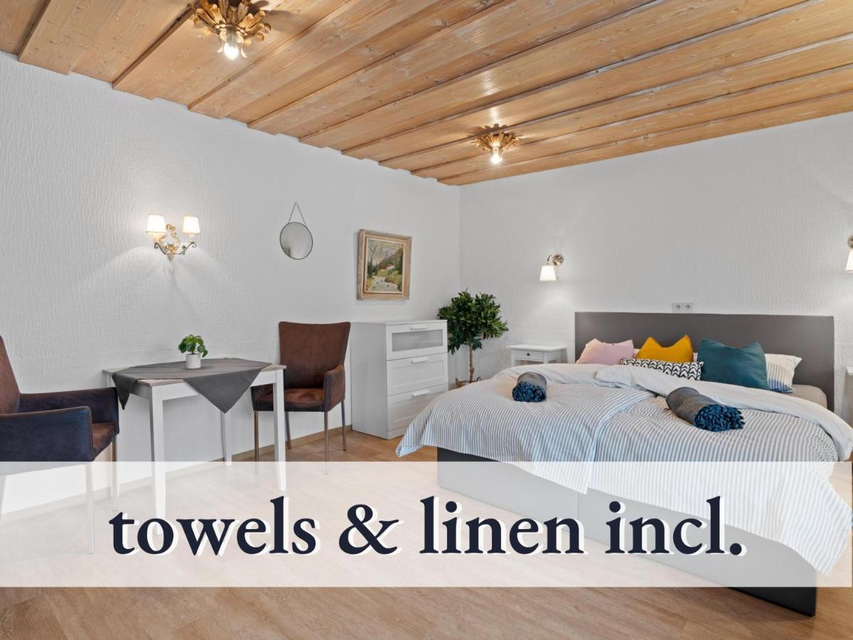 Sehr Gemuetliche Ferienwohnung In Bester Lage Mit Grossem Sonnenbalkon L Innenstadtnaehe L 1 Minute Zum Bahnhof L Kueche L Tv L Free-Wlan L Willkommen Im Hallo!-Apartment 8 Bad Worishofen Ngoại thất bức ảnh